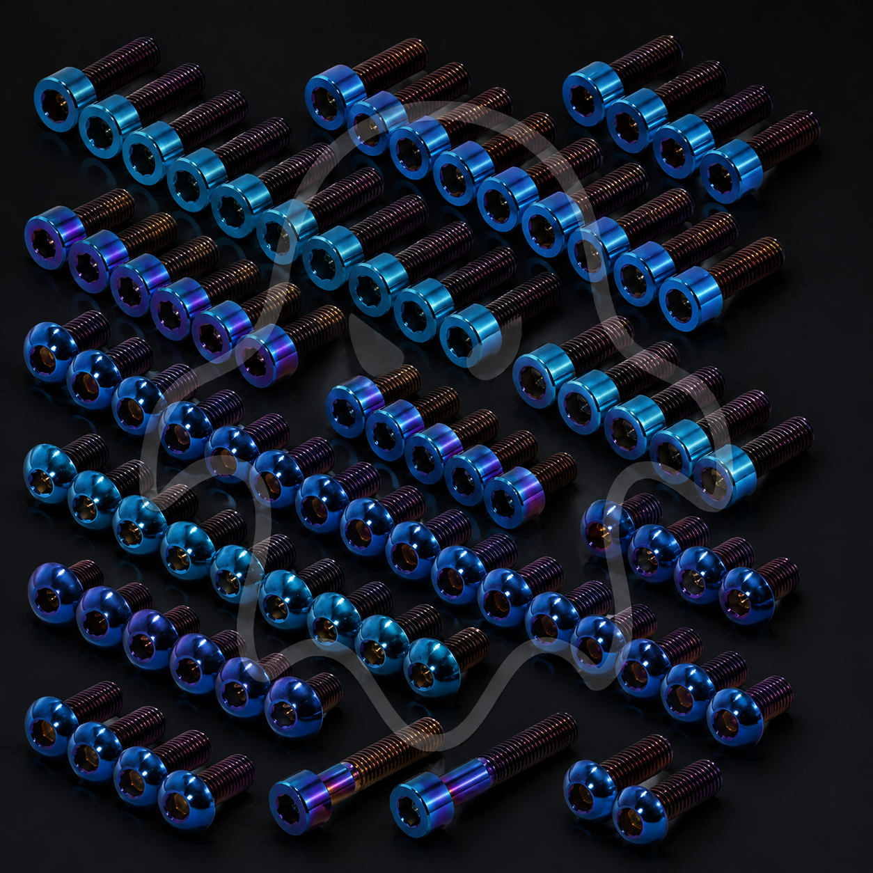 Titanium Bolt Kit | Full set for Light Bee X | COMING SOON