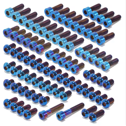 Titanium Bolt Kit | Full set for Light Bee X
